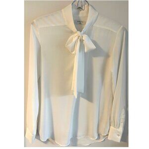 Babaton Ivory Blouse Sz XXS